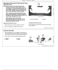 Alternative view of John Deere 300 P Excavators Operator's Manuals (OMT471168X019)