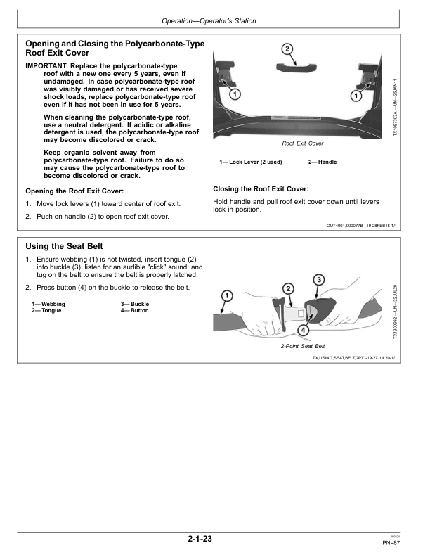 John Deere 300 P Excavators Operator's Manuals (OMT471168X019) - Image 2
