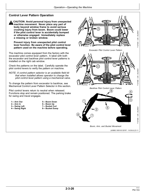 John Deere 160 P Excavators Operator's Manuals (OMT473388X019) - Image 4