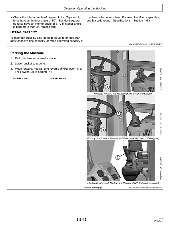 John Deere 844 P, 904 P Loaders Operator's Manuals (OMT473605X019) - Image 3