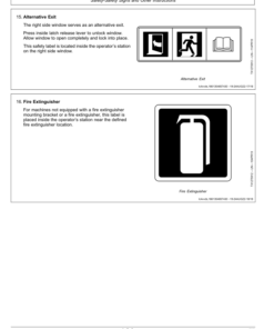 Alternative view of John Deere 844 P, 904 P Loaders Operator's Manuals (OMT473605X019)