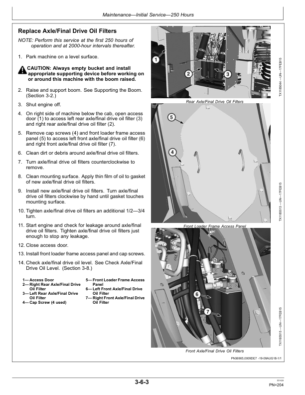 John Deere 944 X Loaders Operator's Manuals (OMT475046X019) - Image 3