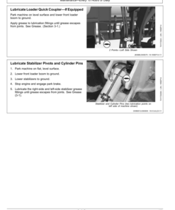 Alternative view of John Deere 310 P Backhoe Loaders Operator's Manuals (OMT475666X019)