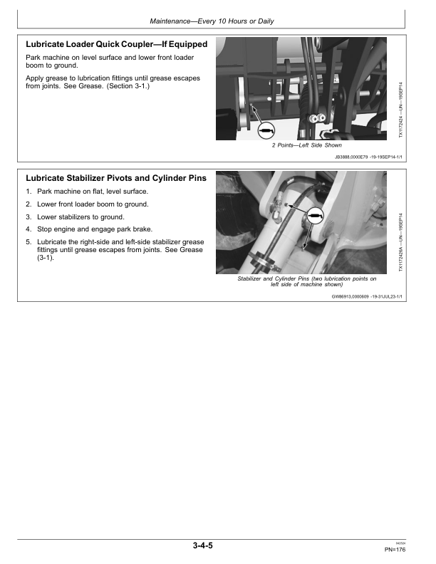 John Deere 310 P Backhoe Loaders Operator's Manuals (OMT475666X019) - Image 2