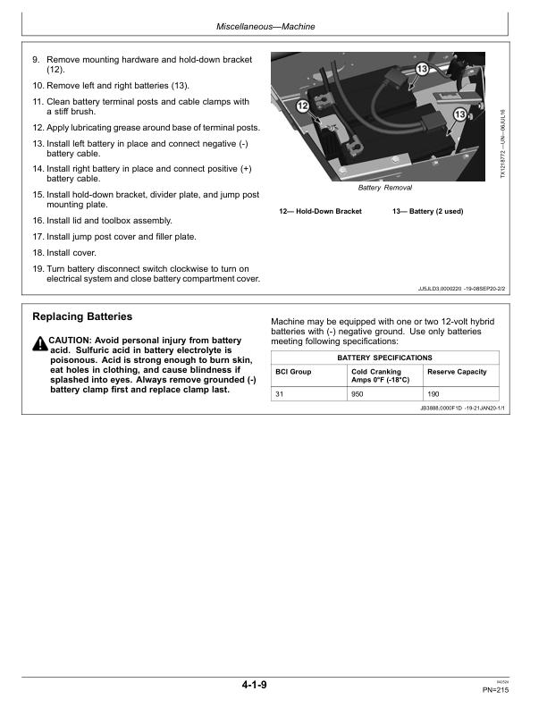 John Deere 310 P Backhoe Loaders Operator's Manuals (OMT475666X019) - Image 3