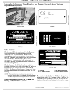 Alternative view of John Deere 310 P Backhoe Loaders Operator's Manuals (OMT475669X019)
