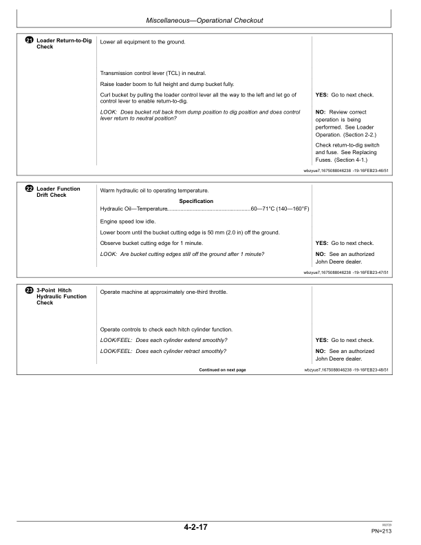 John Deere 210 G Tractor Loader Operator's Manuals (OMT475827X019) - Image 3