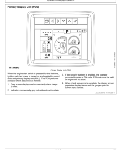 Alternative view of John Deere 260 P, 310 P Articulated Dump Trucks Operator's Manuals (OMT476390X019)