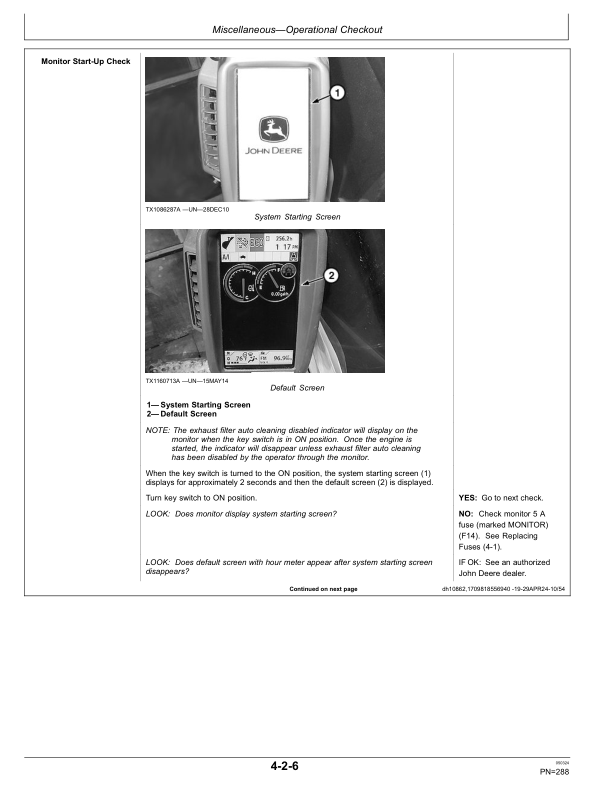 John Deere 2154G Forestry Excavator Operator's Manuals (OMT477398X019) - Image 4