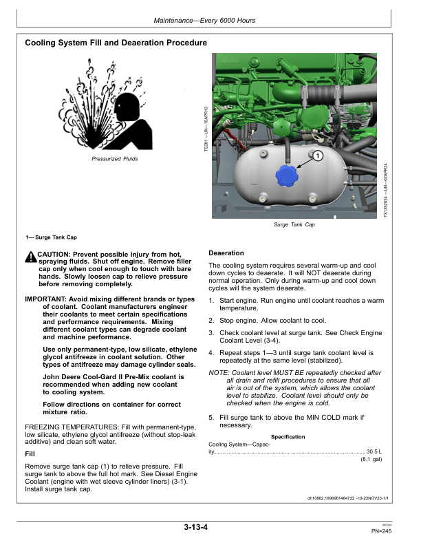 John Deere 2156G Forestry Excavator Operator's Manuals (OMT477400X019) - Image 4
