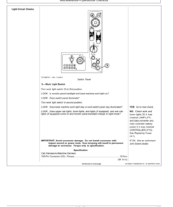 Alternative view of John Deere 2654GLC Forestry Excavator Operator's Manuals (OMT477402X019)