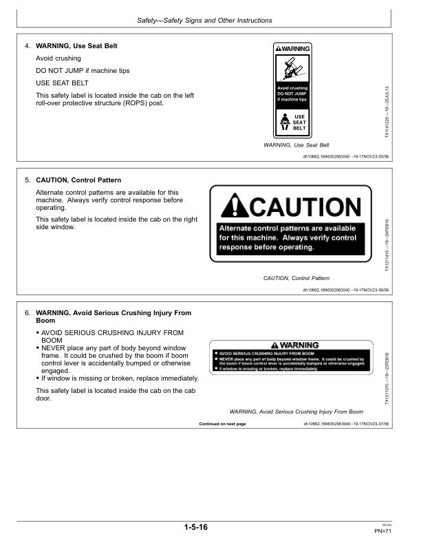 John Deere 2656GLC Log Loaders Operator's Manuals (OMT477405X019) - Image 2