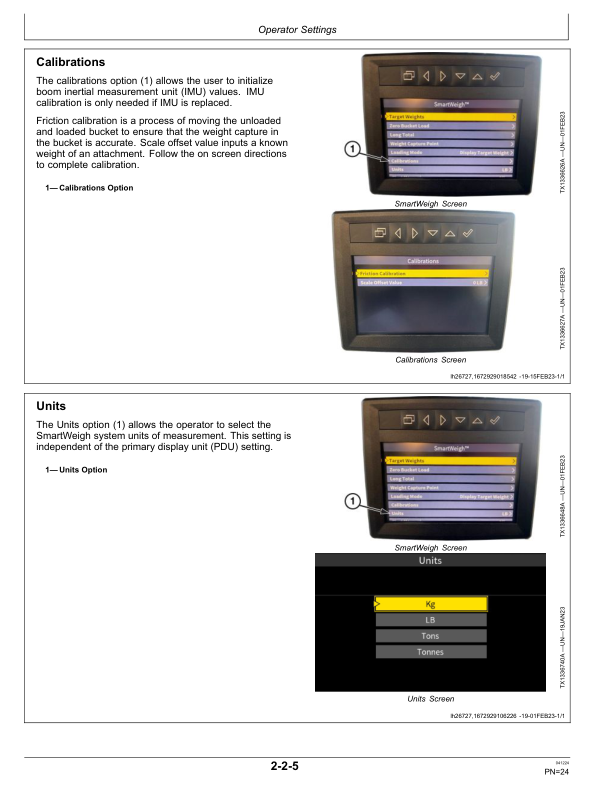 John Deere 444 P, 524 P, 544 P, 624 P, 644 P, 644 X, 744 P, 824 P, 844 P, 904 P Loaders Operator's Manuals (OMT477881X019) - Image 2