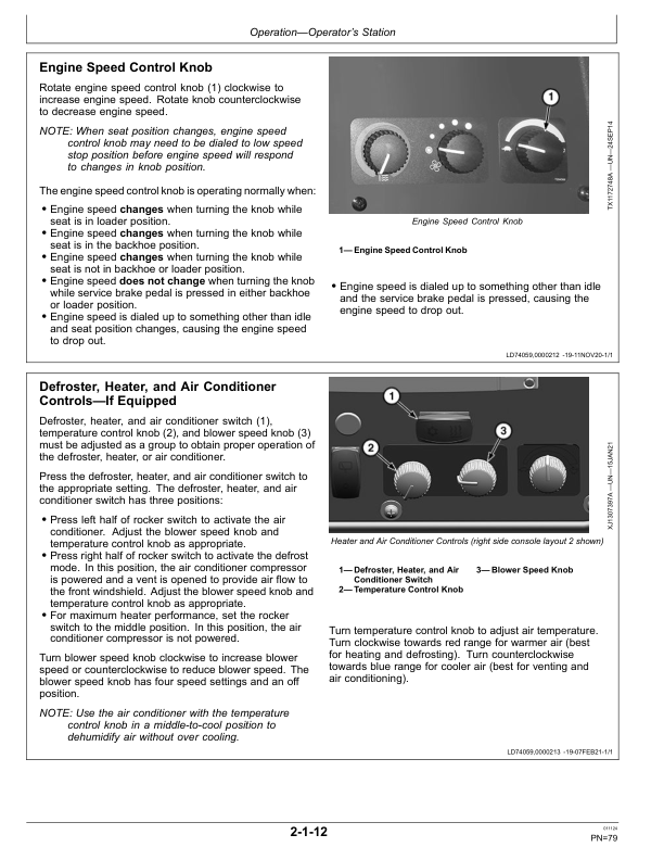 John Deere 315 P Backhoe Loaders Operator's Manuals (OMT479016X019) - Image 2