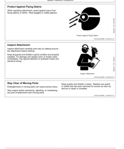 Alternative view of John Deere 75G Excavators Operator's Manuals (OMT479684X019)