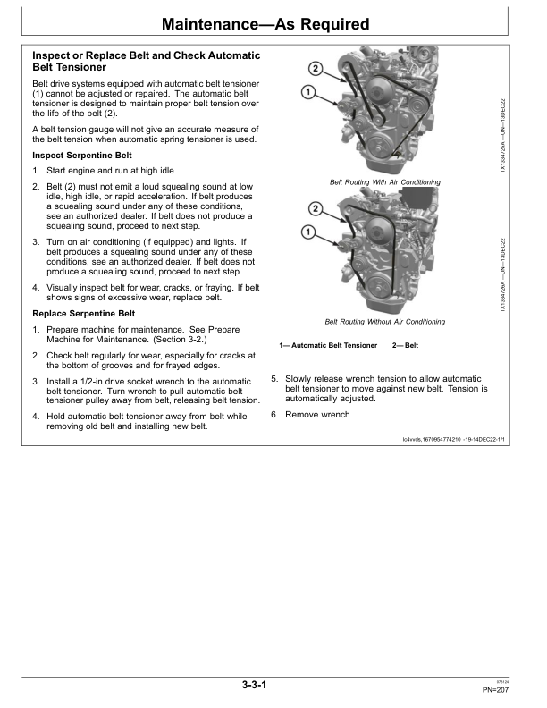 John Deere 550 P Crawler Dozers Operator's Manuals (OMT480070X019) - Image 2