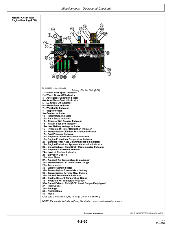 John Deere 550 P Crawler Dozers Operator's Manuals (OMT480070X019) - Image 4