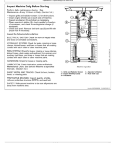 Alternative view of John Deere 550 P Crawler Dozers Operator's Manuals (OMT480071X019)