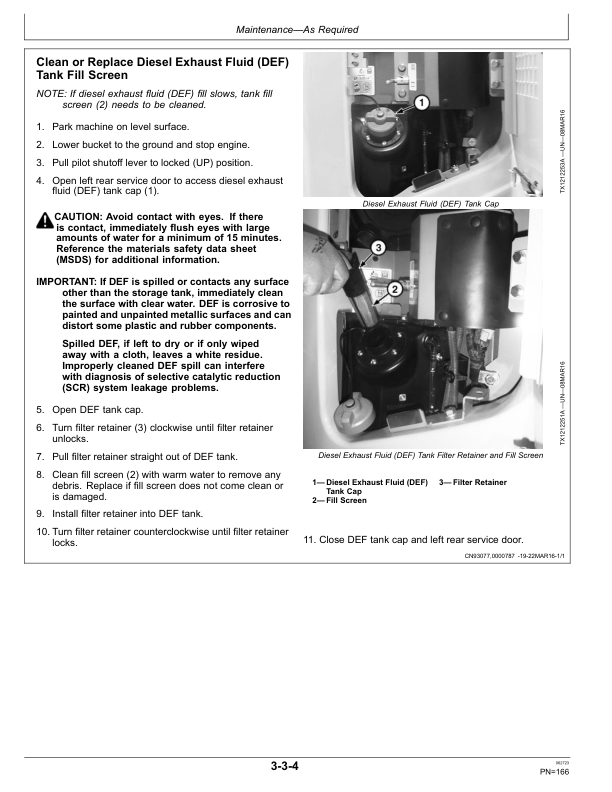 John Deere 135 P Excavators Operator's Manuals (OMT480092X019) - Image 2