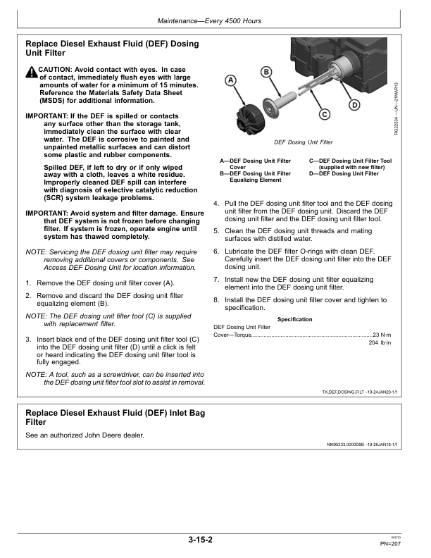 John Deere 135 P Excavators Operator's Manuals (OMT480092X019) - Image 3