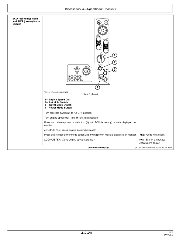 John Deere 135 P Excavators Operator's Manuals (OMT480092X019) - Image 4
