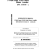 John Deere 316GR, 318G Skid Steers Operator's Manuals (OMT483070X019)