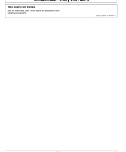 Alternative view of John Deere 316GR, 318G Skid Steers Operator's Manuals (OMT483070X019)
