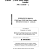 John Deere 316GR, 318G Skid Steers Operator's Manuals (OMT483072X019)