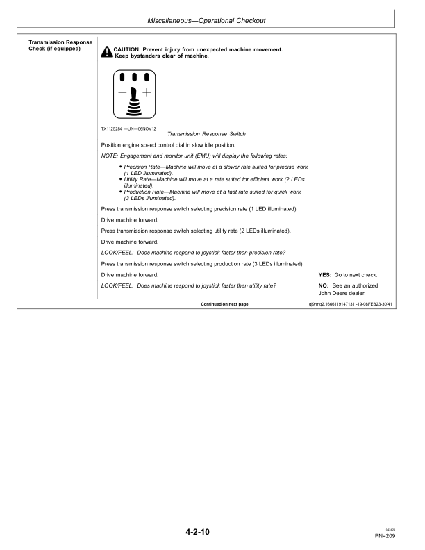 John Deere 316GR, 318G Skid Steers Operator's Manuals (OMT483072X019) - Image 3