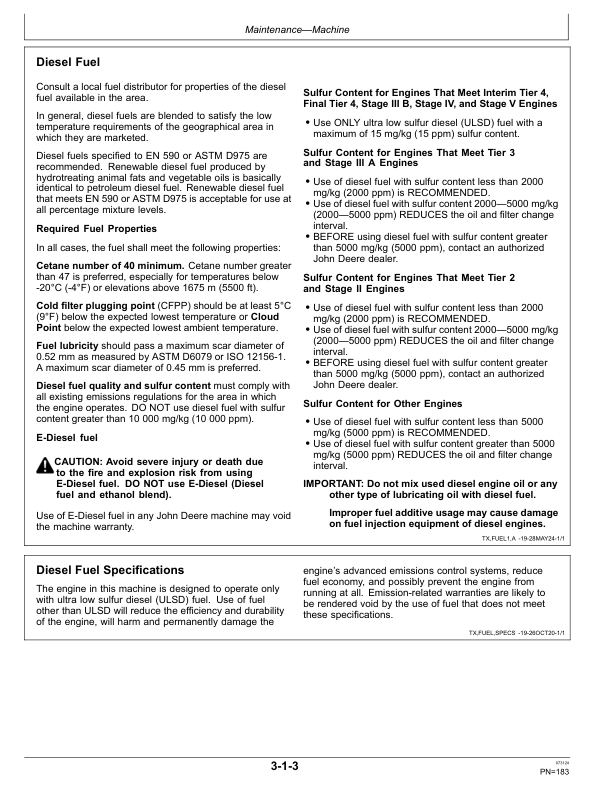 John Deere 524 P Loaders Operator's Manuals (OMT483917X019) - Image 4