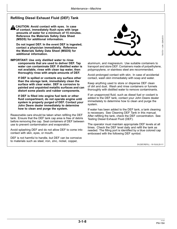 John Deere 624 P Loaders Operator's Manuals (OMT483919X019) - Image 3