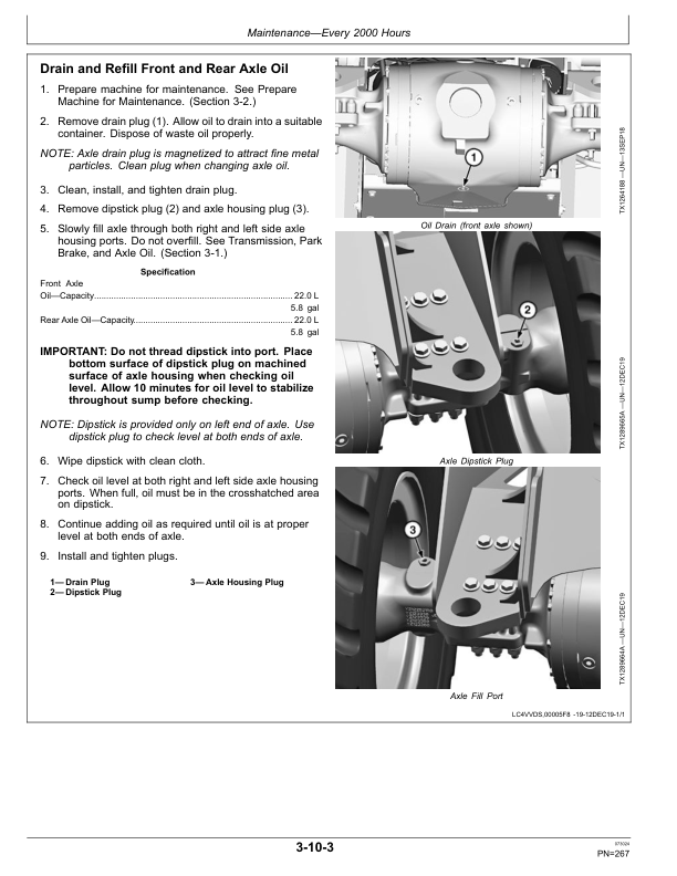 John Deere 644 P Loaders Operator's Manuals (OMT483920X019) - Image 3