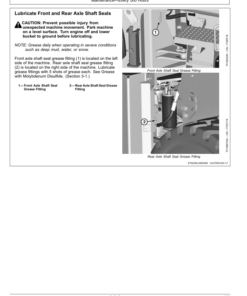 Alternative view of John Deere 644 X Loaders Operator's Manuals (OMT483921X019)