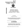 John Deere 50 P Excavators Operator's Manuals (OMT489508X019)