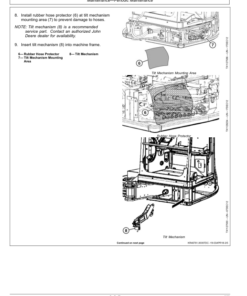 Alternative view of John Deere 50 P Excavators Operator's Manuals (OMT489508X019)