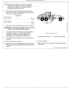Alternative view of John Deere 670 P, 672 P Motor Graders Operator's Manuals (OMT494131X019)
