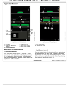 Alternative view of John Deere 333 P, 335 P Skid Steers Operator's Manuals (OMT494237X019)