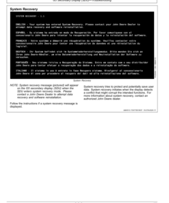 Alternative view of John Deere 333 P, 335 P Compact Track Loaders Operator's Manuals (OMT494238X019)