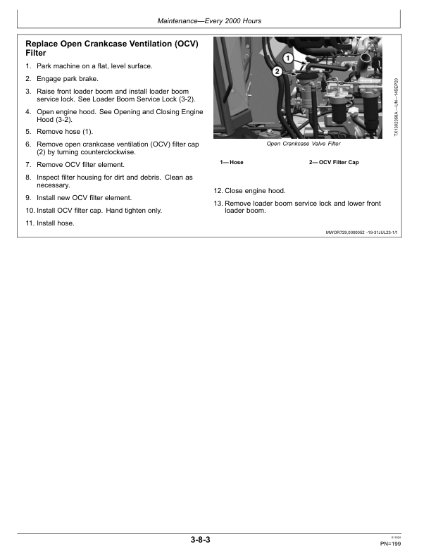 John Deere 320 P Backhoe Loaders Operator's Manuals (OMT497122X019) - Image 3