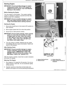 Alternative view of John Deere 130 P Excavators Operator's Manuals (OMT499729X019)