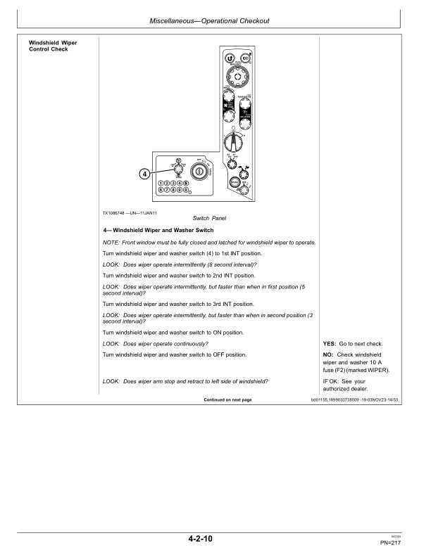 John Deere 160 P Excavators Operator's Manuals (OMT499734X019) - Image 3