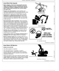 Alternative view of John Deere 160 P Excavators Operator's Manuals (OMT499734X019)