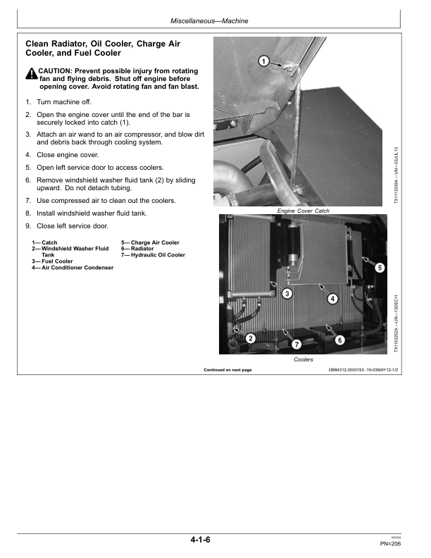 John Deere 210 P Excavators Operator's Manuals (OMT499737X019) - Image 3