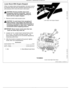 Alternative view of John Deere 250 P Excavators Operator's Manuals (OMT499742X019)