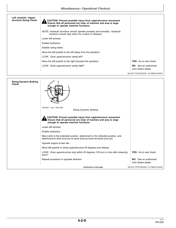 John Deere 903M, 953M, 959M Tracked Feller Bunchers Operator's Manuals (OMT499995X019) - Image 4