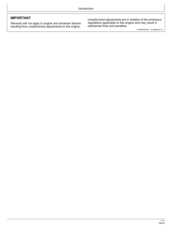 John Deere 903M, 953M, 959M Tracked Feller Bunchers Operator's Manuals (OMT499995X019) - Image 2