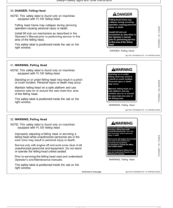 Alternative view of John Deere 959ML Shovel Logger Operator's Manuals (OMT500005X019)