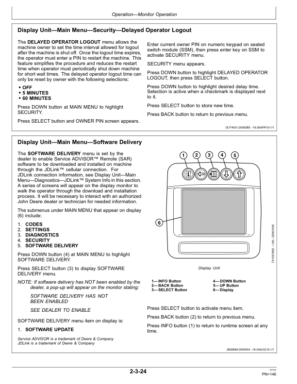 John Deere 524 P Loaders Operator's Manuals (OMT505719X019) - Image 4