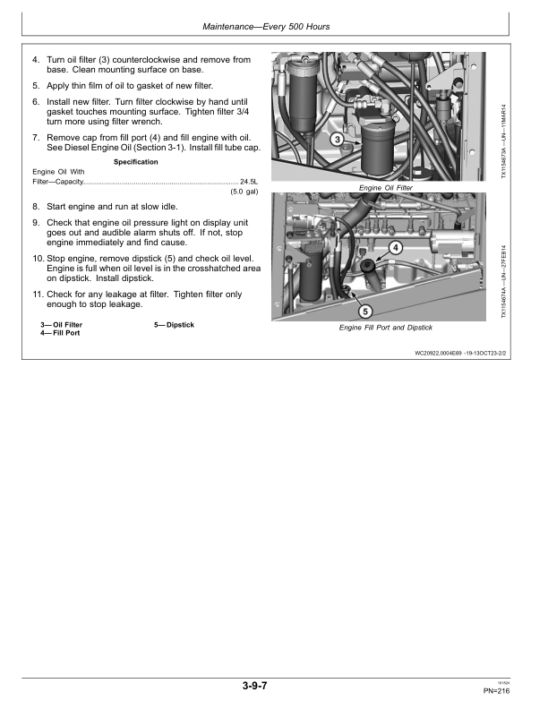 John Deere 624 P Loaders Operator's Manuals (OMT505721X019) - Image 4