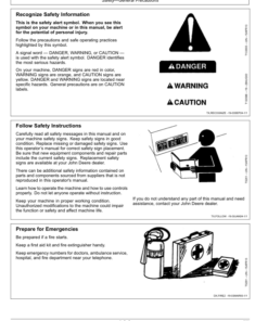 Alternative view of John Deere 644 P Loaders Operator's Manuals (OMT505722X019)